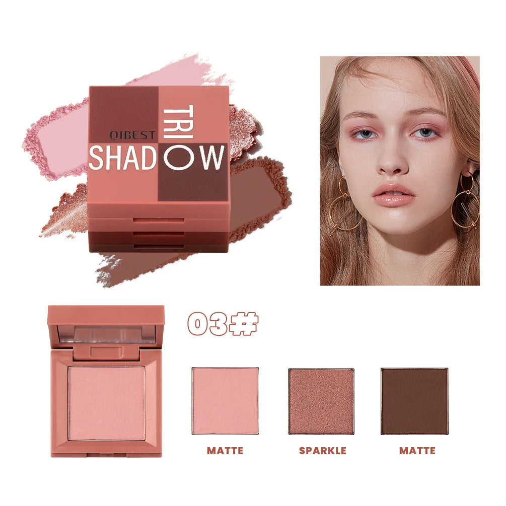 QIBEST Matte Eyeshadow Palette