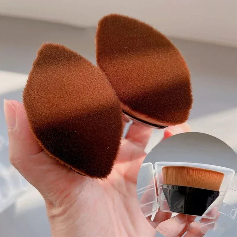 Brosse de maquillage pour fond de teint