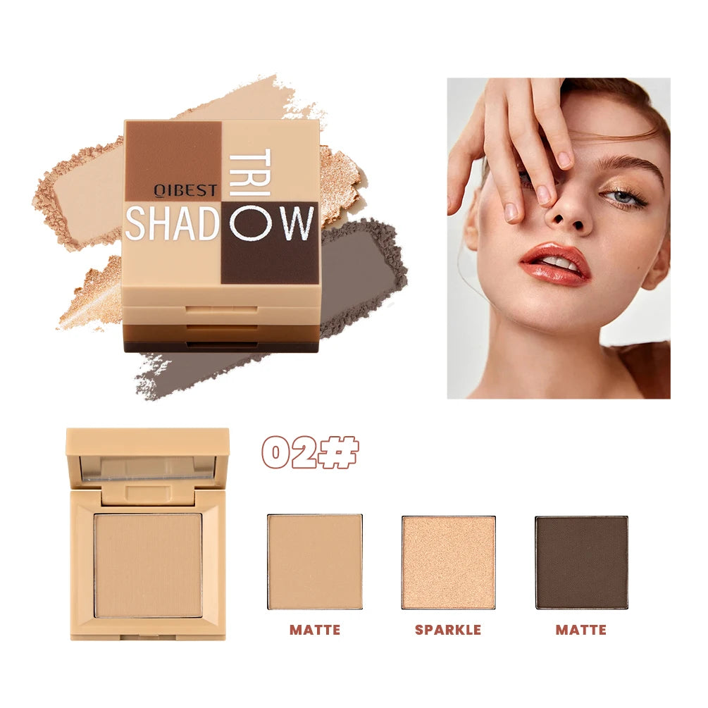 QIBEST Matte Eyeshadow Palette
