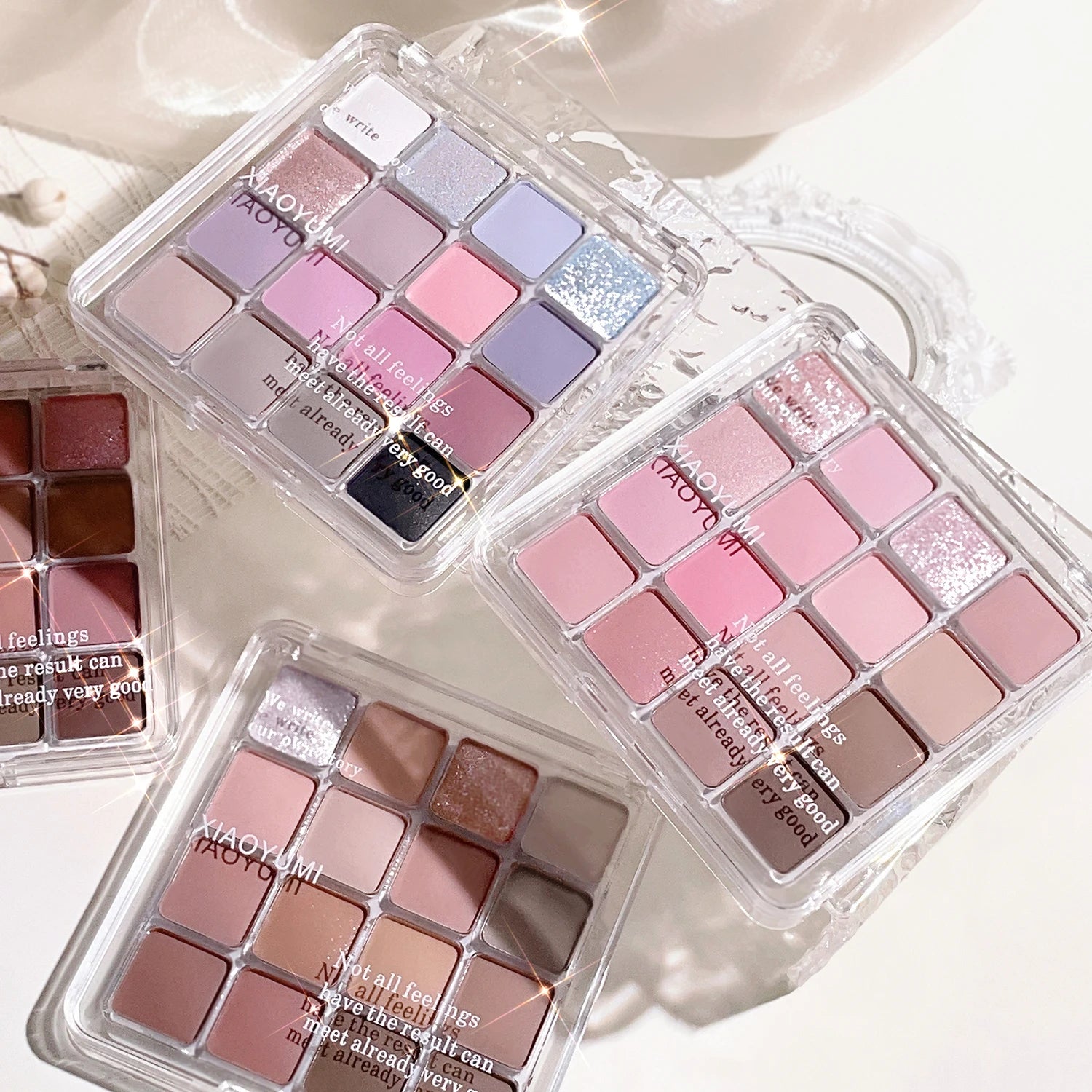 Sixteen-color sunset magic eye shadow Korean makeup