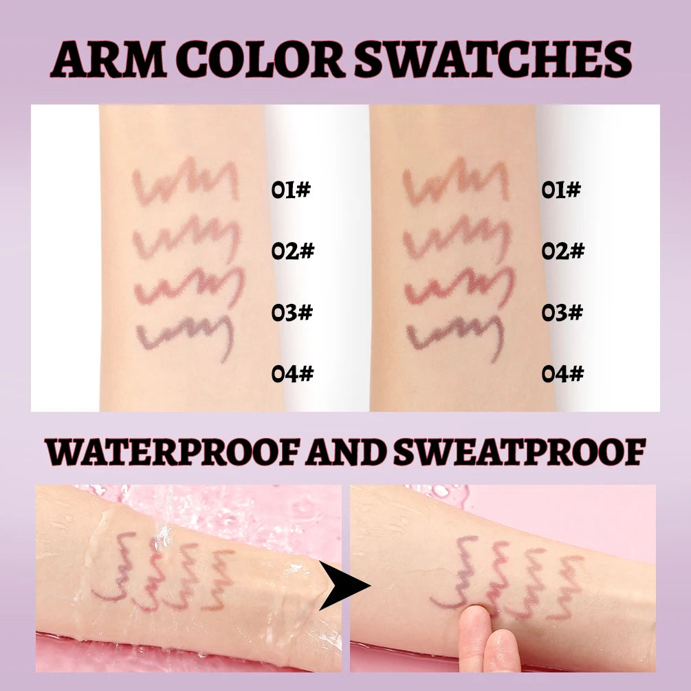QIBEST Matte Liquid Lipliner Pencil Waterproof