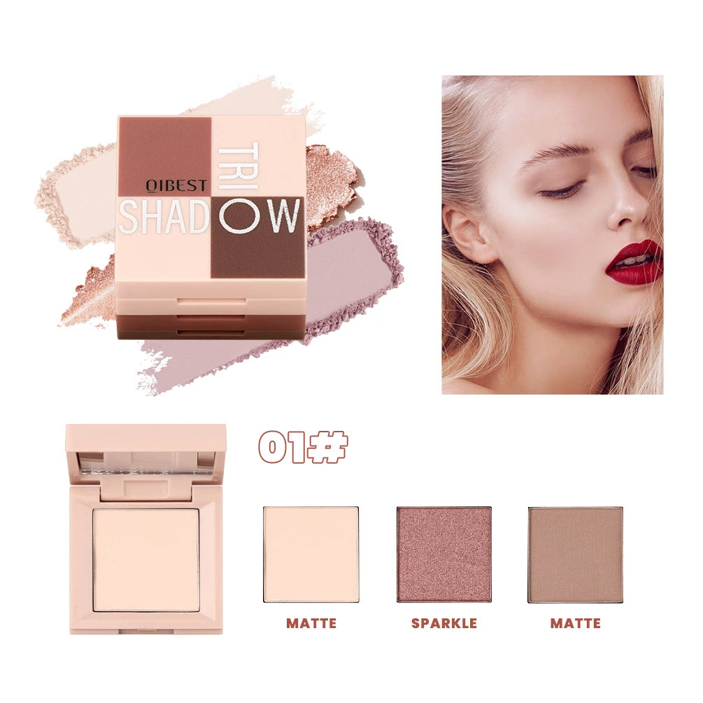 QIBEST Matte Eyeshadow Palette