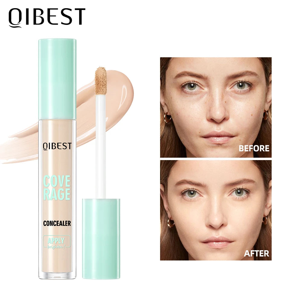 QIBEST Liquid Concealer Matte High Coverage Waterproof