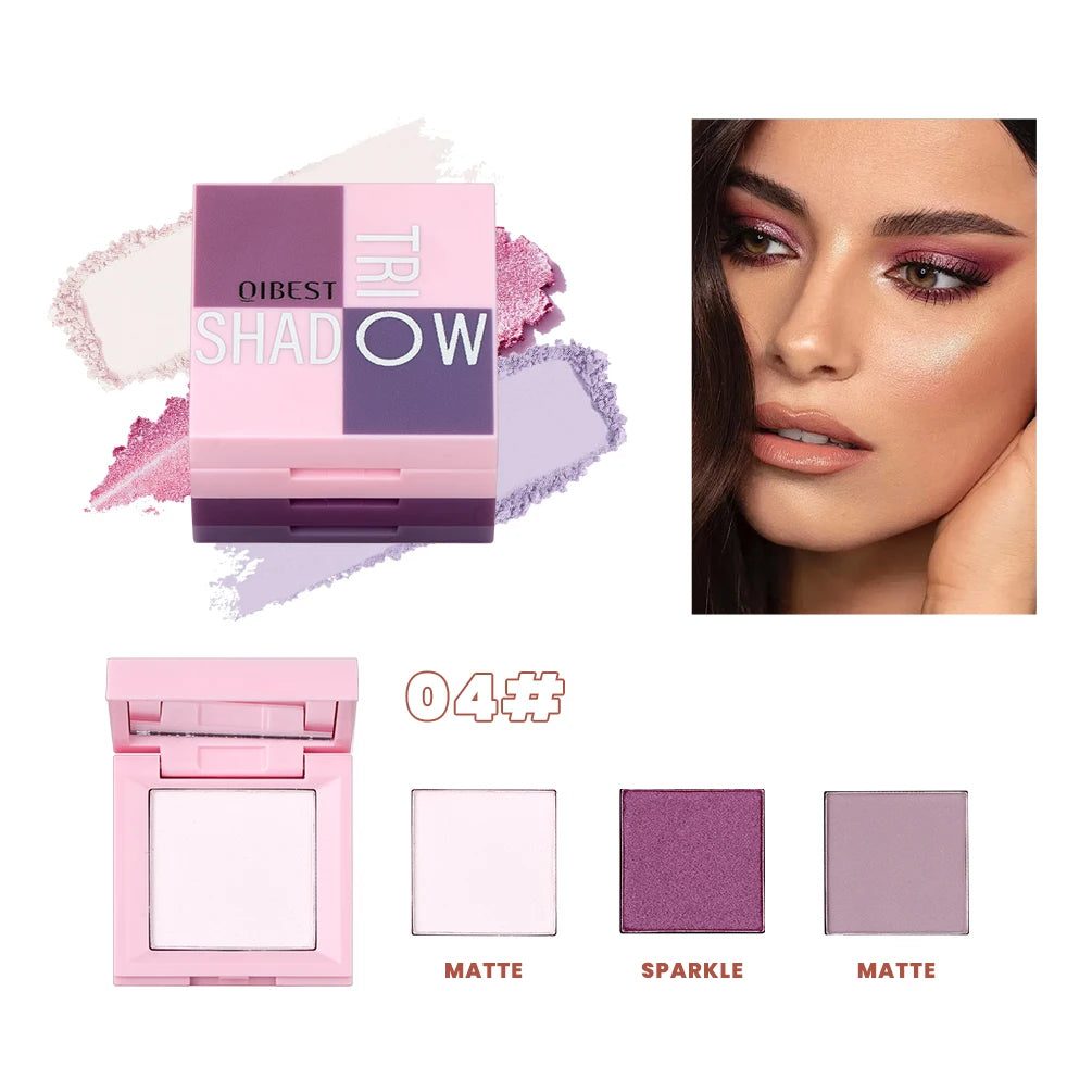 QIBEST Matte Eyeshadow Palette