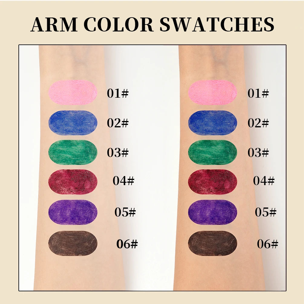 QIBEST 4D Silk Fiber Eyelash Mascara Waterproof Colorful Mascara