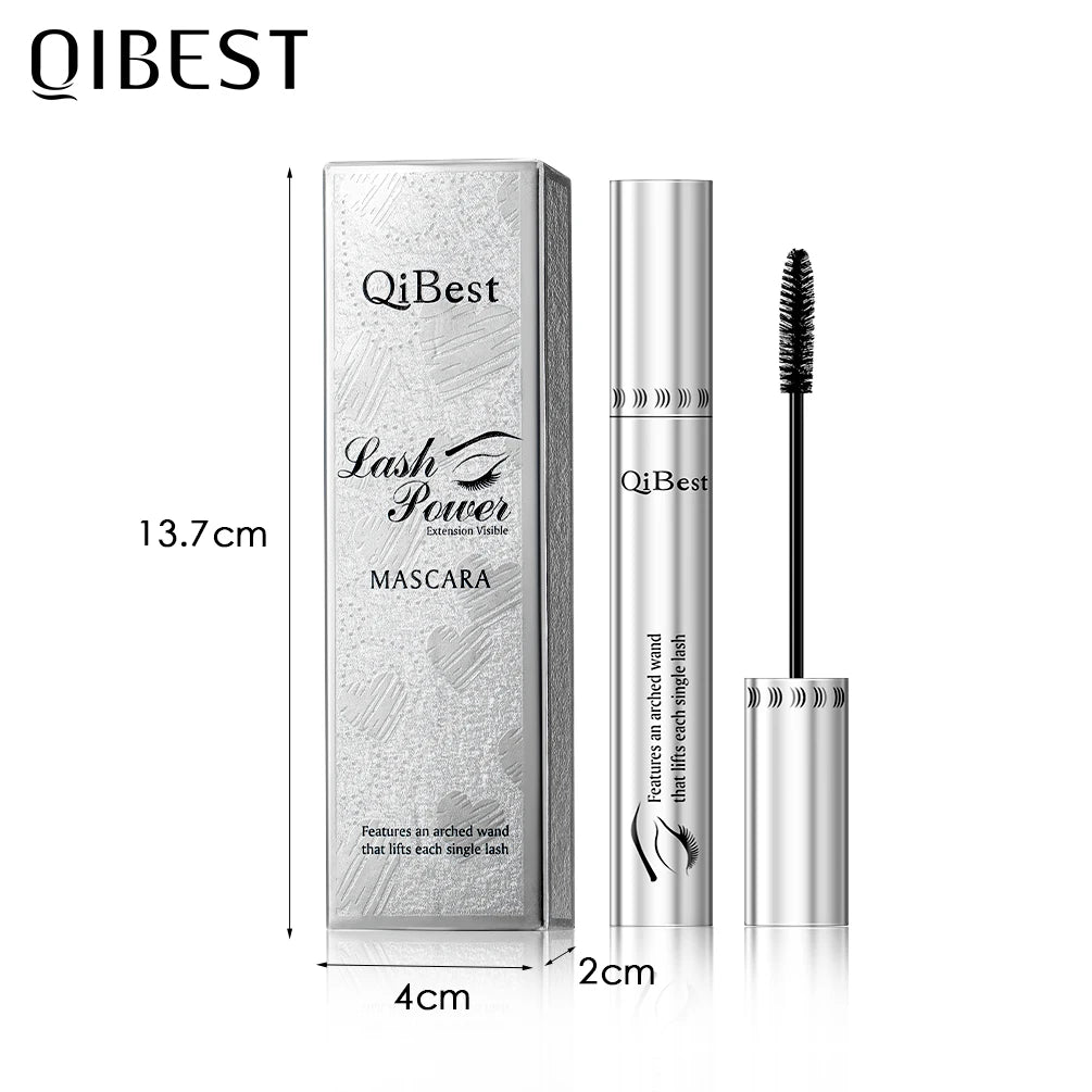 2pcs/set Black Mascara Beauty Makeup 4D Curling Lash Eyelash Extension Waterproof