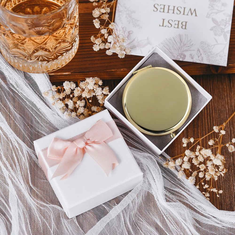 Miroir personnalisé de poche