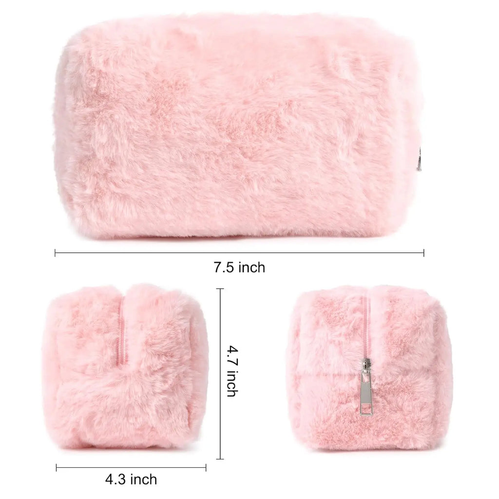 Trousse de maquillage en moumoute