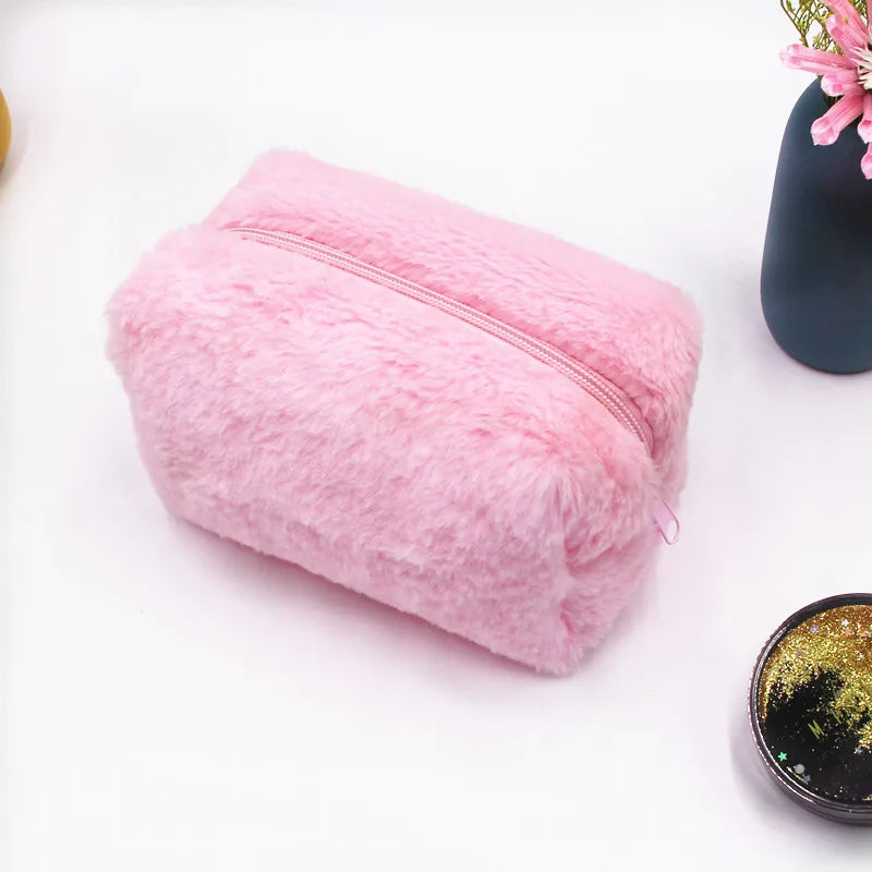 Trousse de maquillage en moumoute