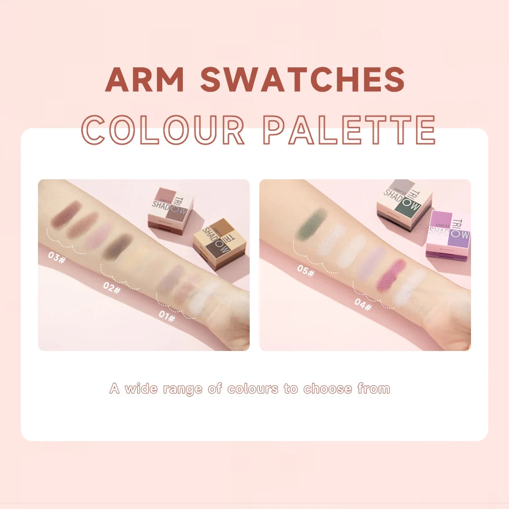 QIBEST Matte Eyeshadow Palette